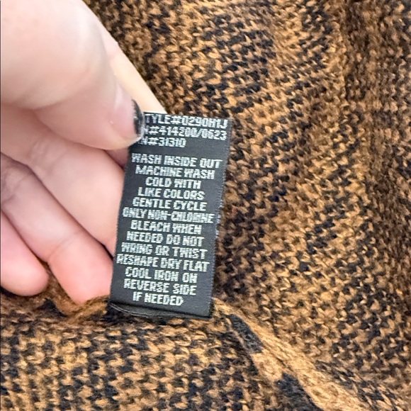 Fortune and Ivy Animal Print Open Cardigan Size Small - Picture 6 of 11